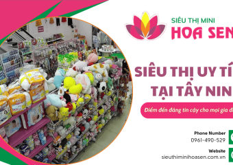 Bách hóa Hoa Sen - Siêu thị uy tín dành cho mọi gia đình tại Tây Ninh