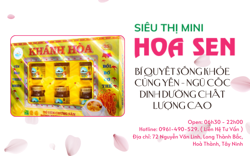 Yến - Ngũ cốc dinh dưỡng