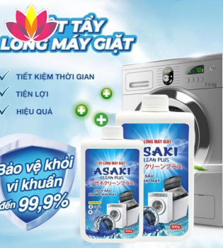 Bột Tẩy Lồng Máy Giặt