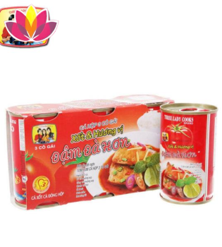 Hộp Cá Mòi 3 Cô Gái