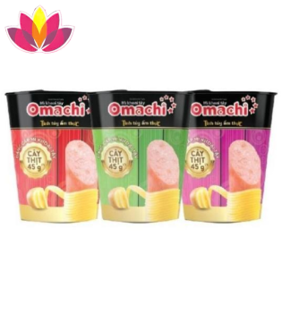 Mì Omachi Xúc Xích