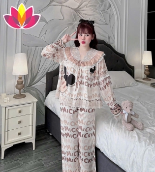 Pijama Nữ Dài Mẫu Mới 09