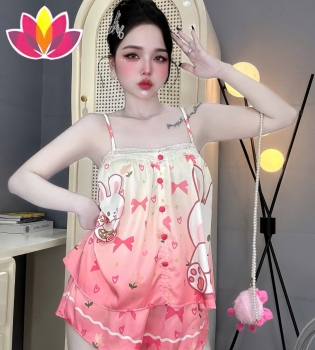 Pijama Nữ Hai Dây Mẫu Mới 37