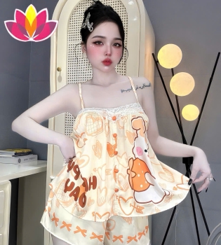 Pijama Nữ Hai Dây Mẫu Mới 39