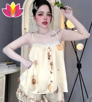 Pijama Nữ Hai Dây Mẫu Mới 40