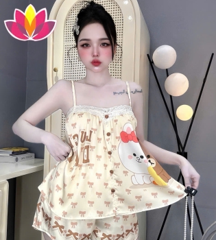 Pijama Nữ Hai Dây Mẫu Mới 44