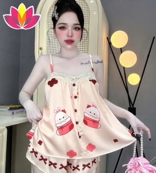 Pijama Nữ Hai Dây Mẫu Mới 46