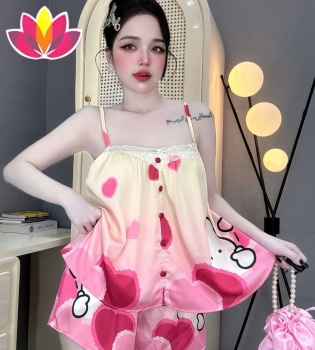Pijama Nữ Hai Dây Mẫu Mới 50