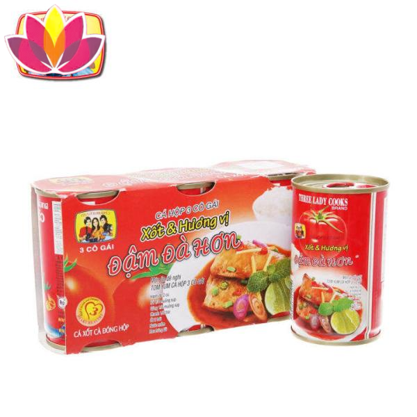 Hộp Cá Mòi 3 Cô Gái