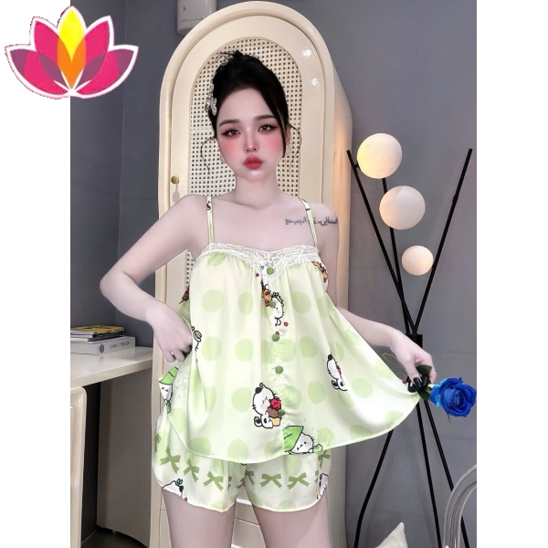 Pijama Nữ Hai Dây Mẫu Mới 35