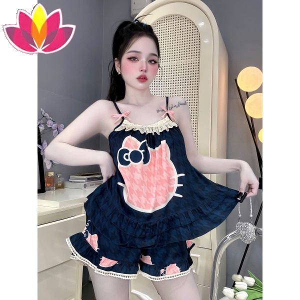Pijama Nữ Hai Dây Mẫu Mới 36