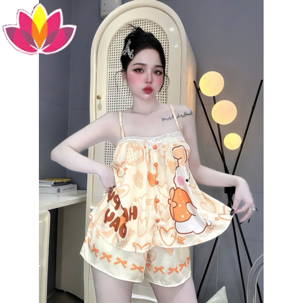 Pijama Nữ Hai Dây Mẫu Mới 39