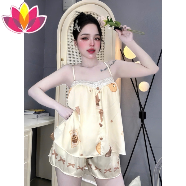 Pijama Nữ Hai Dây Mẫu Mới 40
