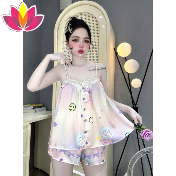 Pijama Nữ Hai Dây Mẫu Mới 43