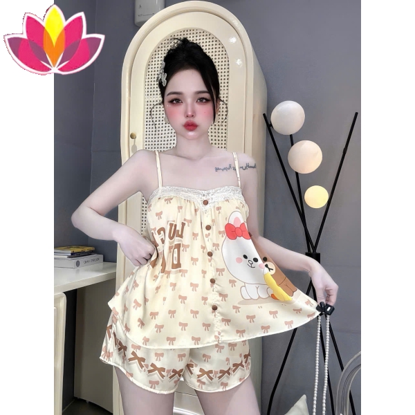 Pijama Nữ Hai Dây Mẫu Mới 44