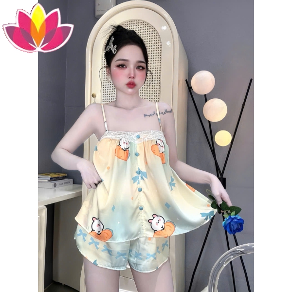 Pijama Nữ Hai Dây Mẫu Mới 48