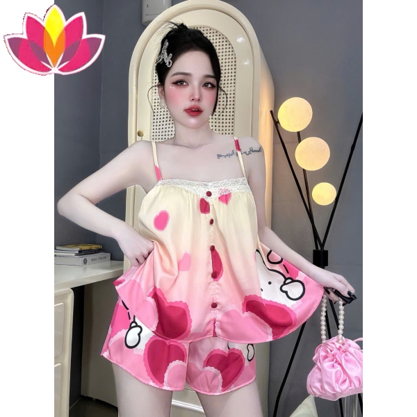 Pijama Nữ Hai Dây Mẫu Mới 50