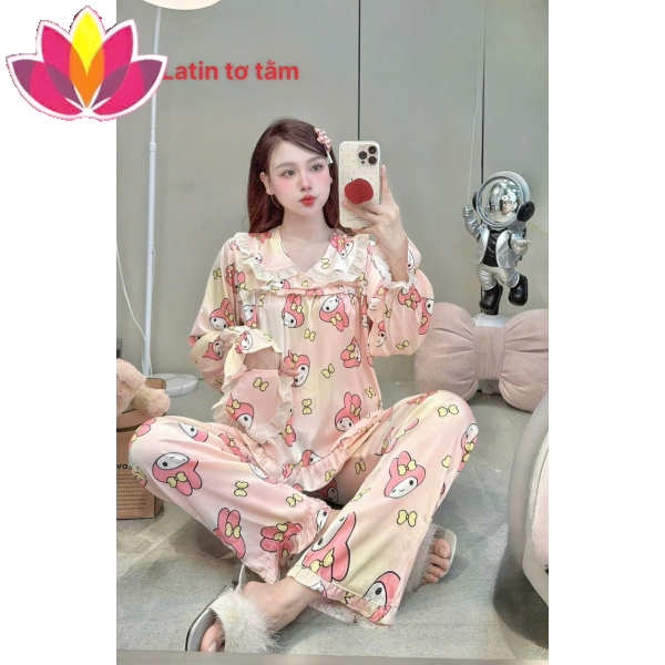Khuyễn Mãi 3 bộ đồ ngủ lụa cao cấp với giá chỉ 300k